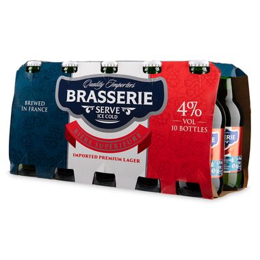 Brasserie Bière Supérieure Imported Premium Lager 10x250ml